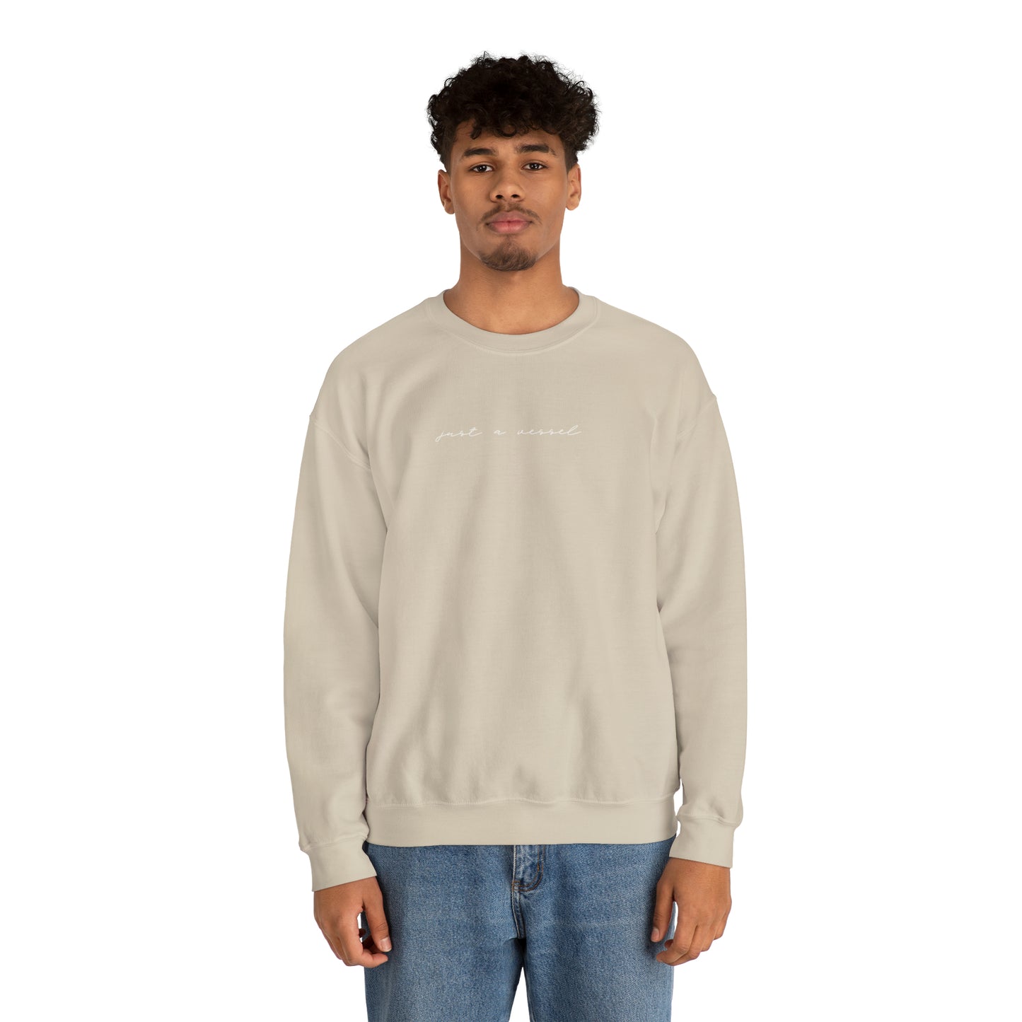 Just A Vessel Crewneck Sweatshirt