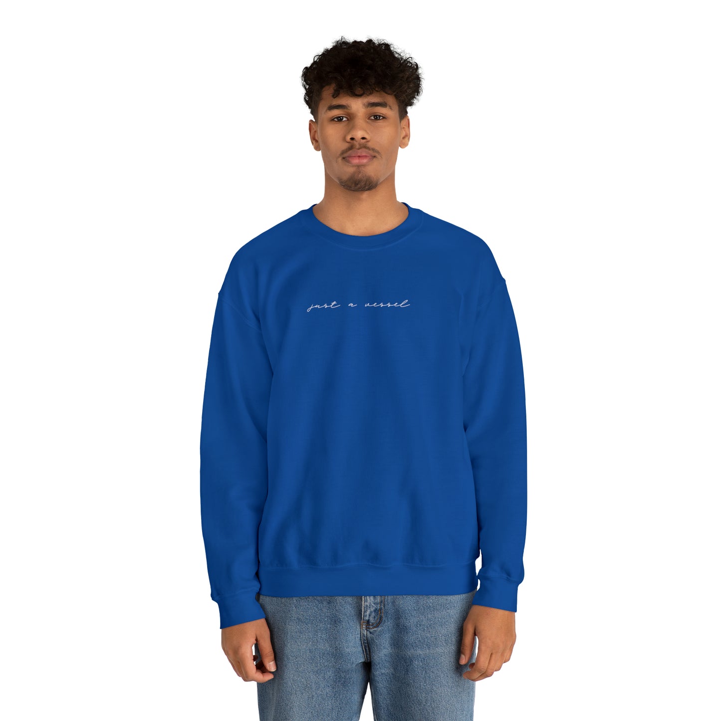 Just A Vessel Crewneck Sweatshirt